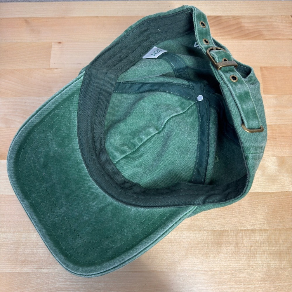 AG1 Athletic Greens Baseball Cap Green Never Waste a Day Adjustable Dad Hat - Picture 6 of 7